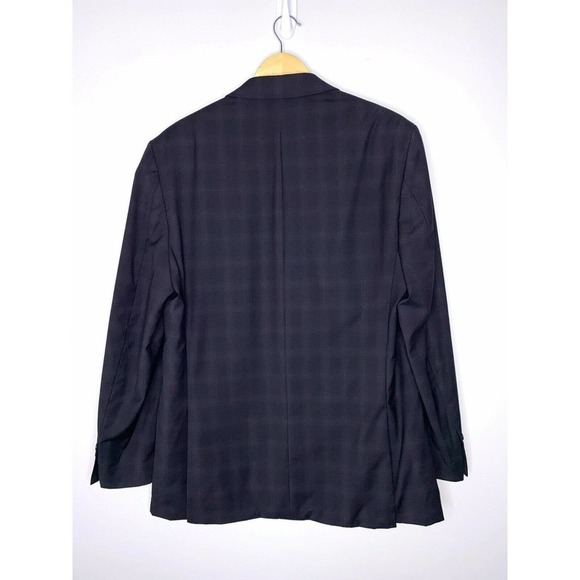 Men’s Joseph Abboud Wool Black Sports Coat Jacket 40R - Picture 4 of 4